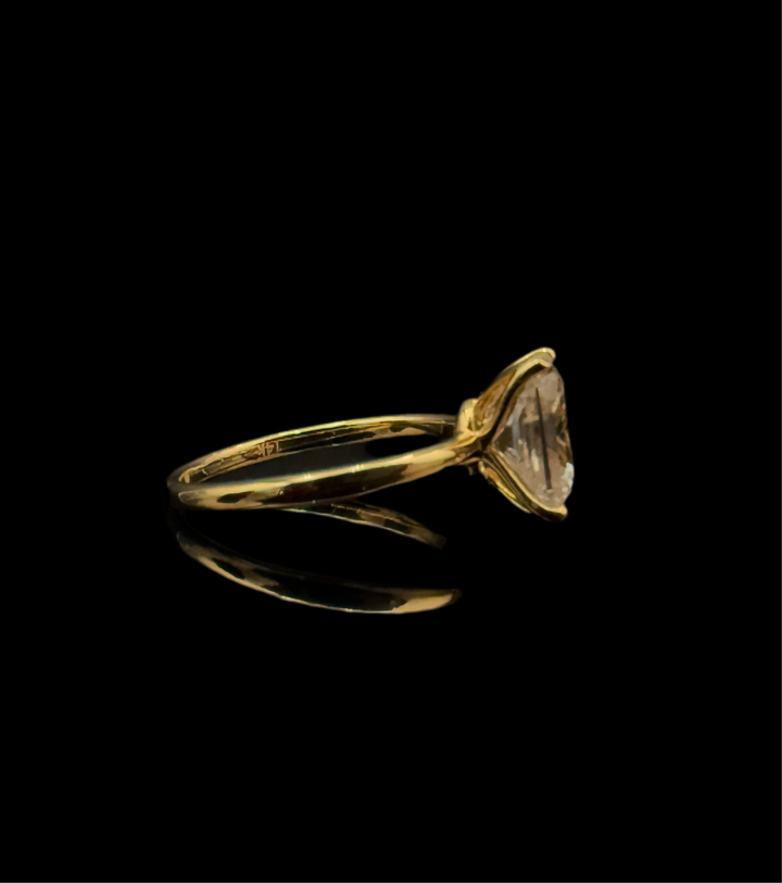 Emerald Elegance Ring 14 K Guld