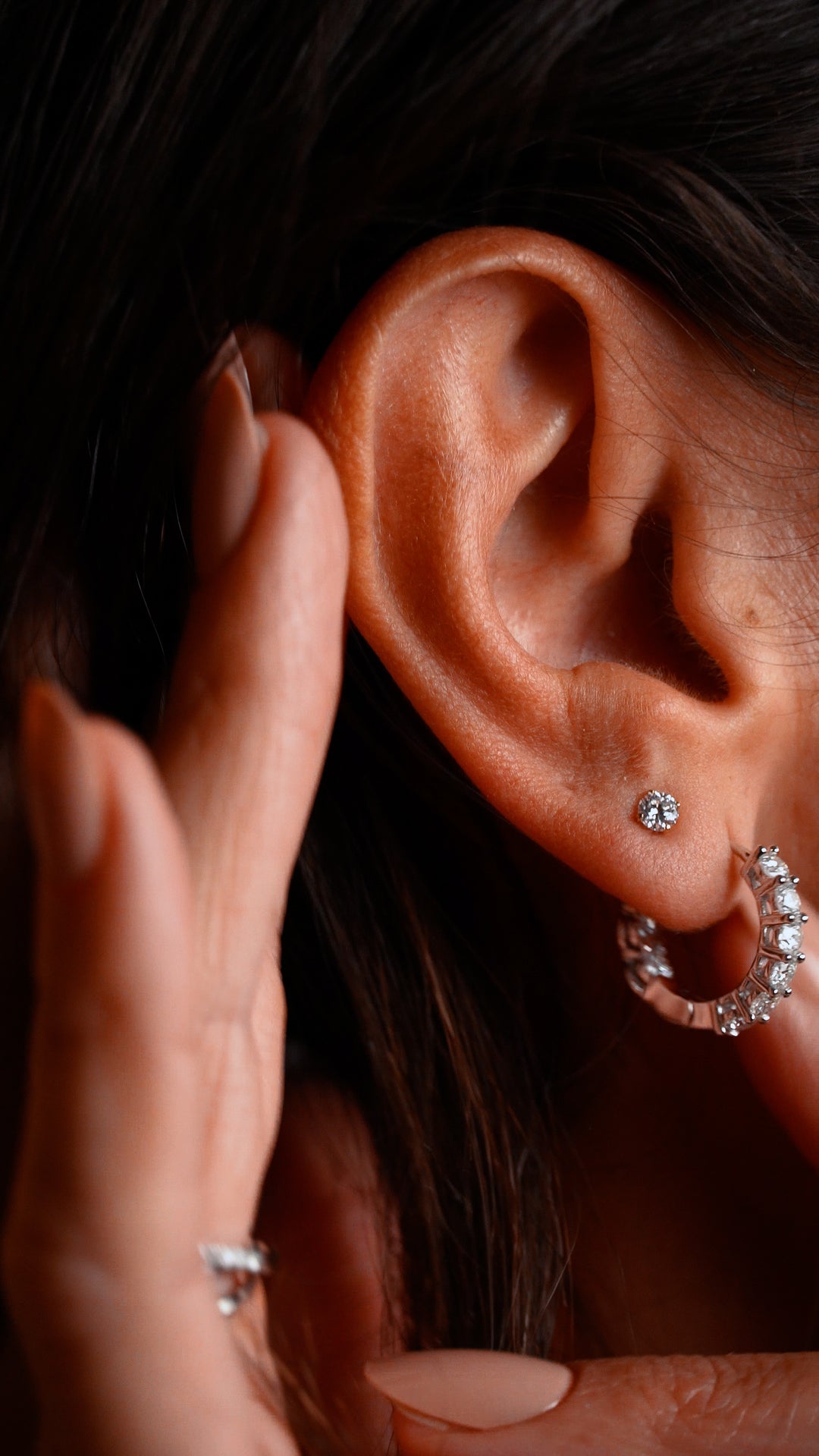 Bling Hoop Ørering