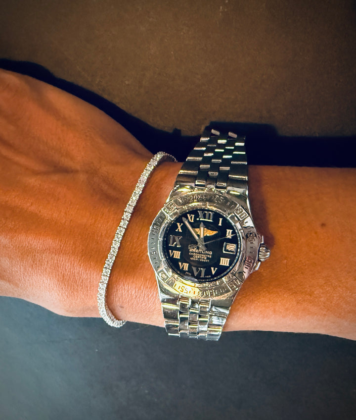 CHR Diamant Tennis Armbånd 2 mm 14 K Hvidguld