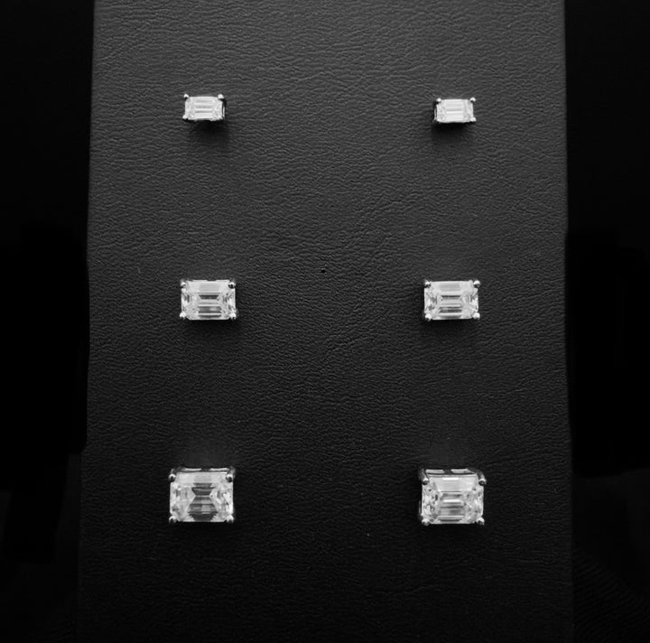 Emerald Cut Ørestikker