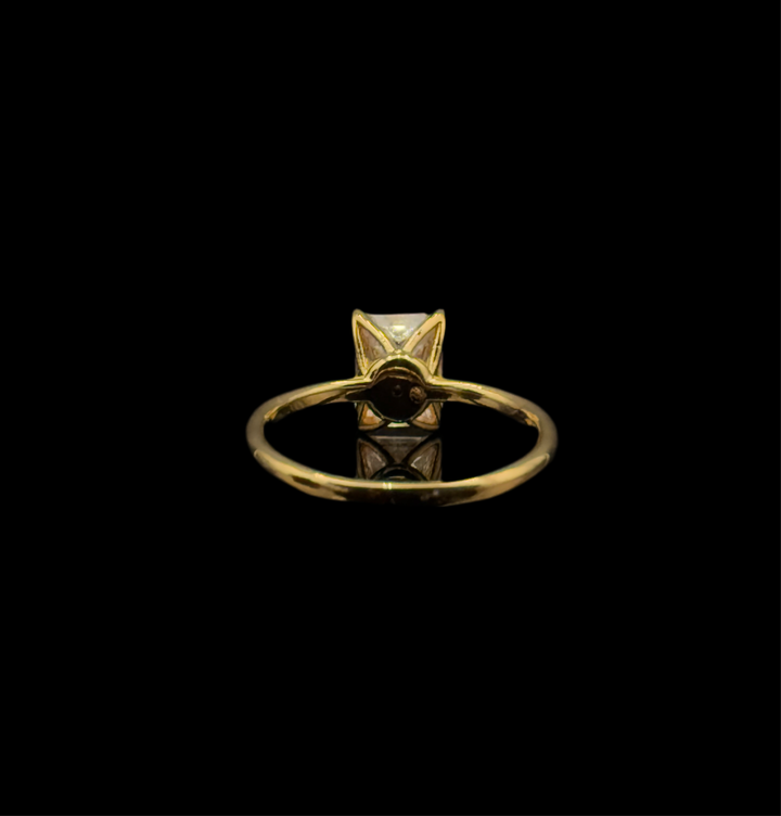 Emerald Elegance Ring 14 K Guld