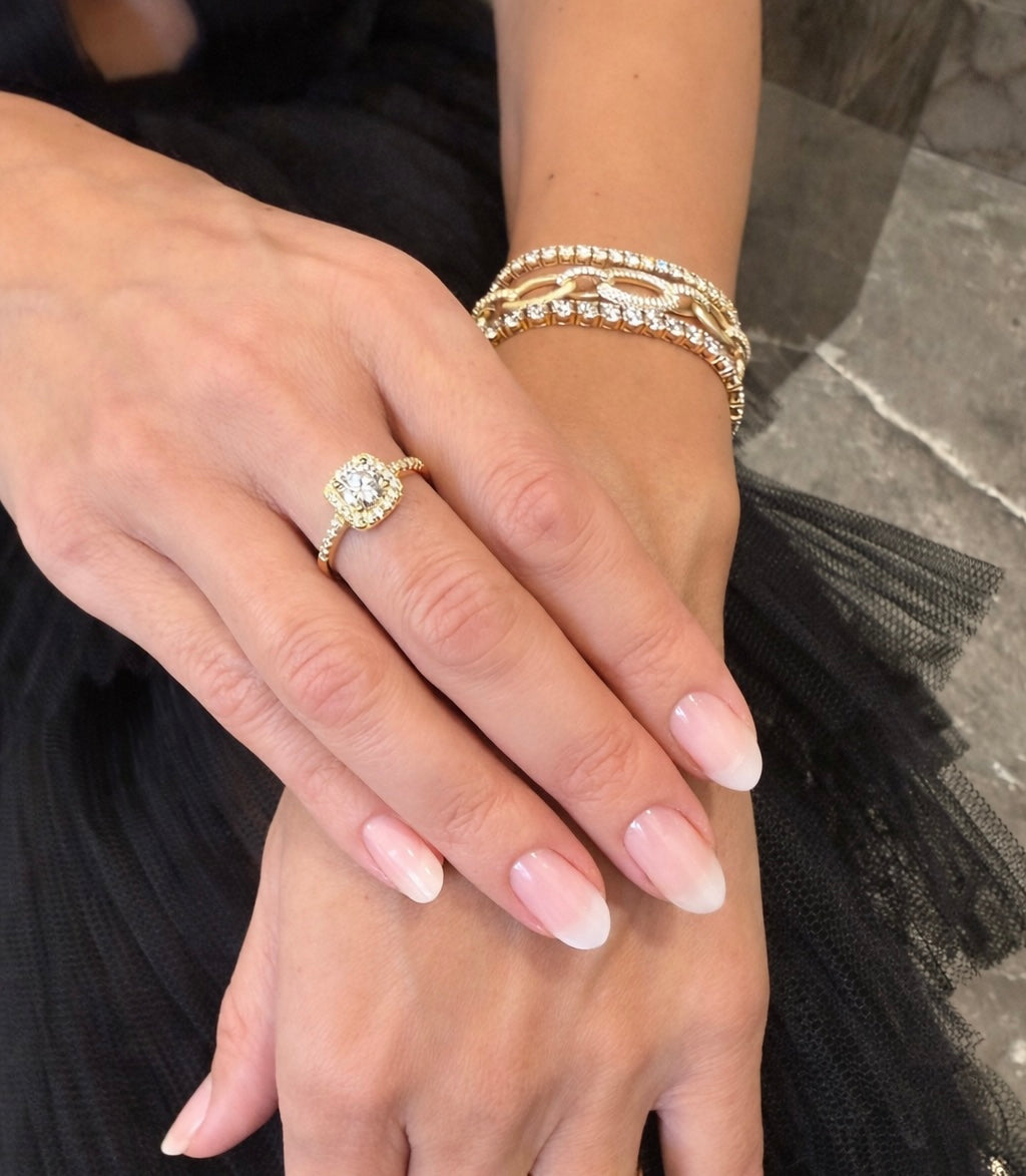 Lumina Halo Ring Golden Edt.