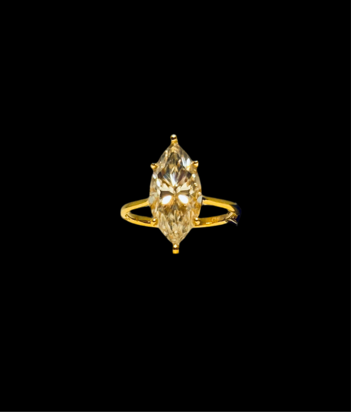 Marquise Majesty Ring 14 K Guld