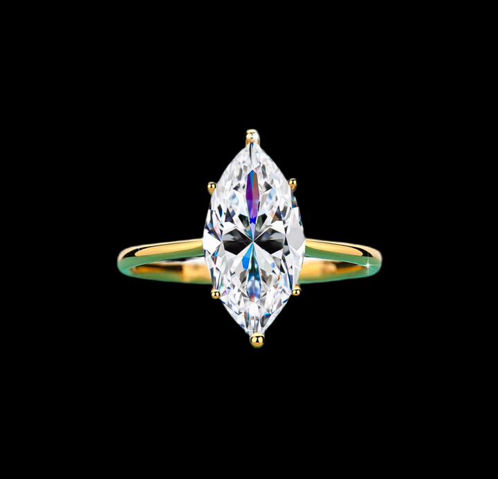 Marquise Majesty Ring 14 K Guld