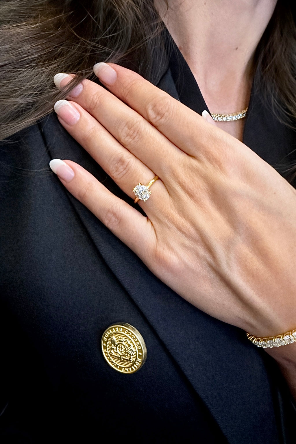 CHR Oval Cut Ring – Golden Edt.