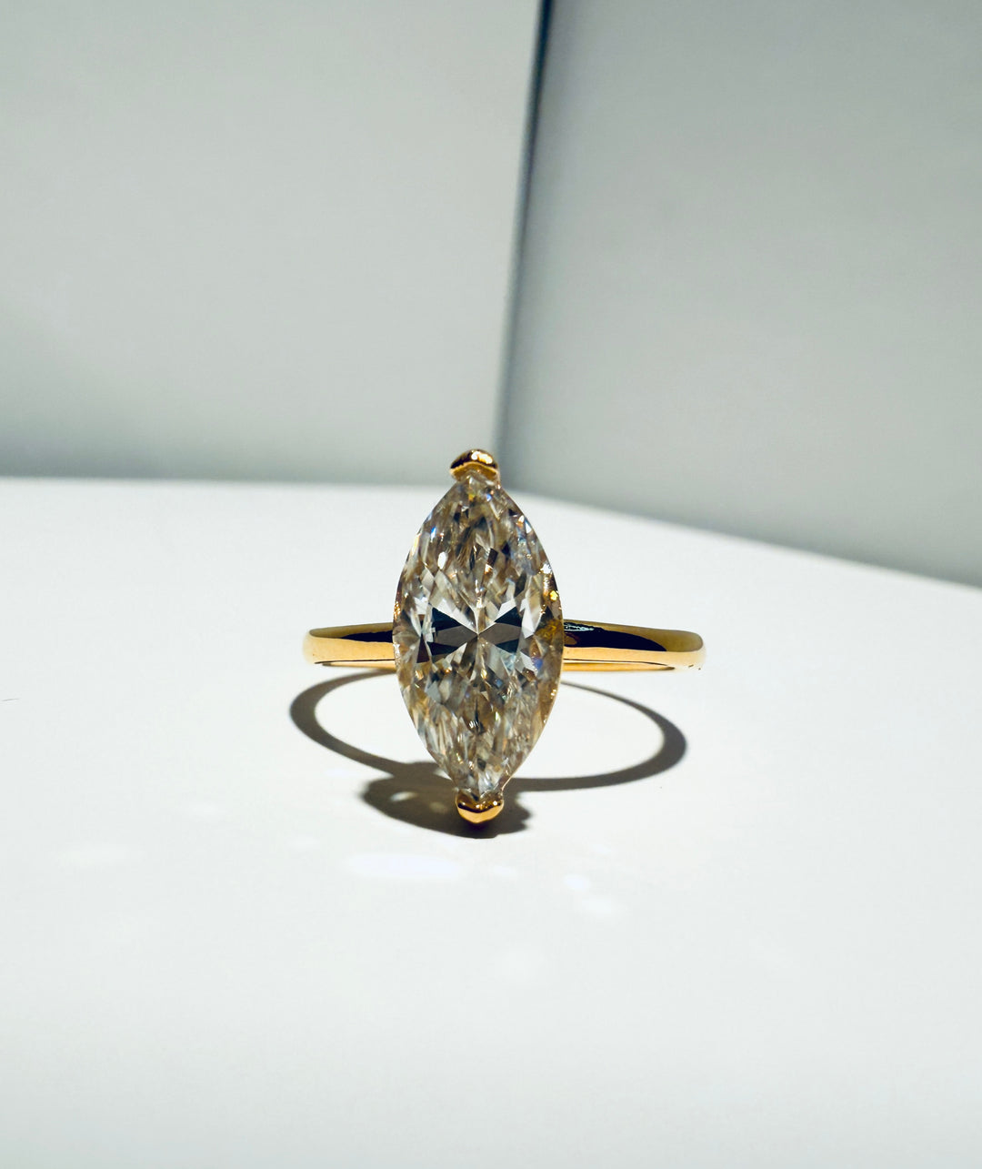 Starlit Marquise Ring 14 K Guld