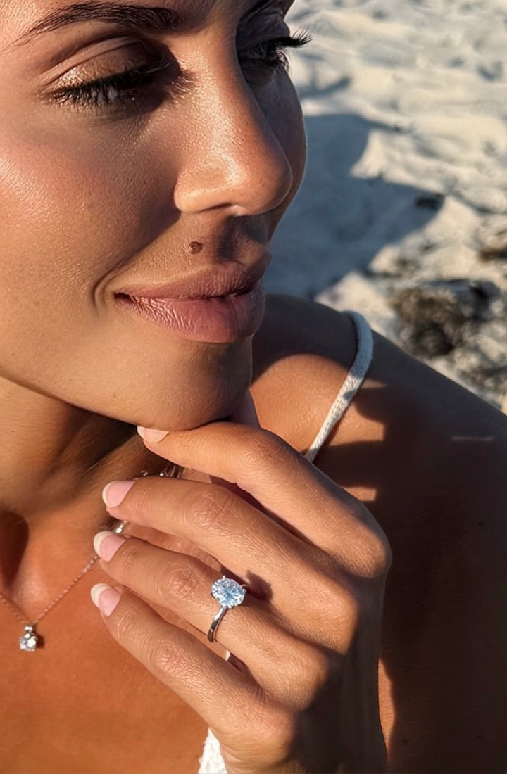 Oval Cut Silver Edt.