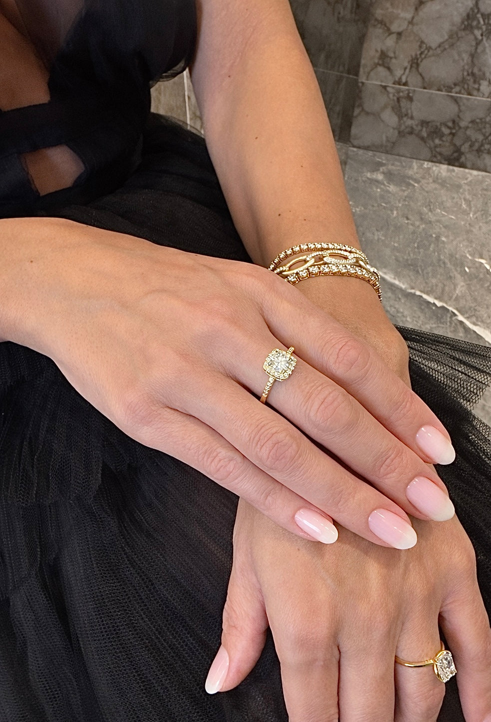 Lumina Halo Ring Golden Edt.