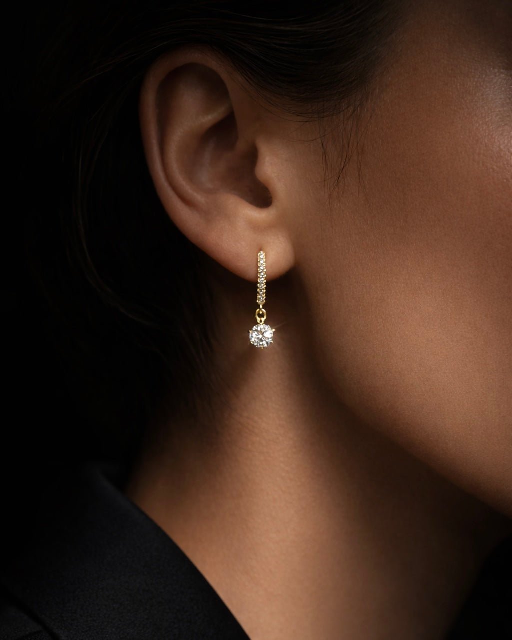 CHR Classic Drop Øreringe Gold Edt.