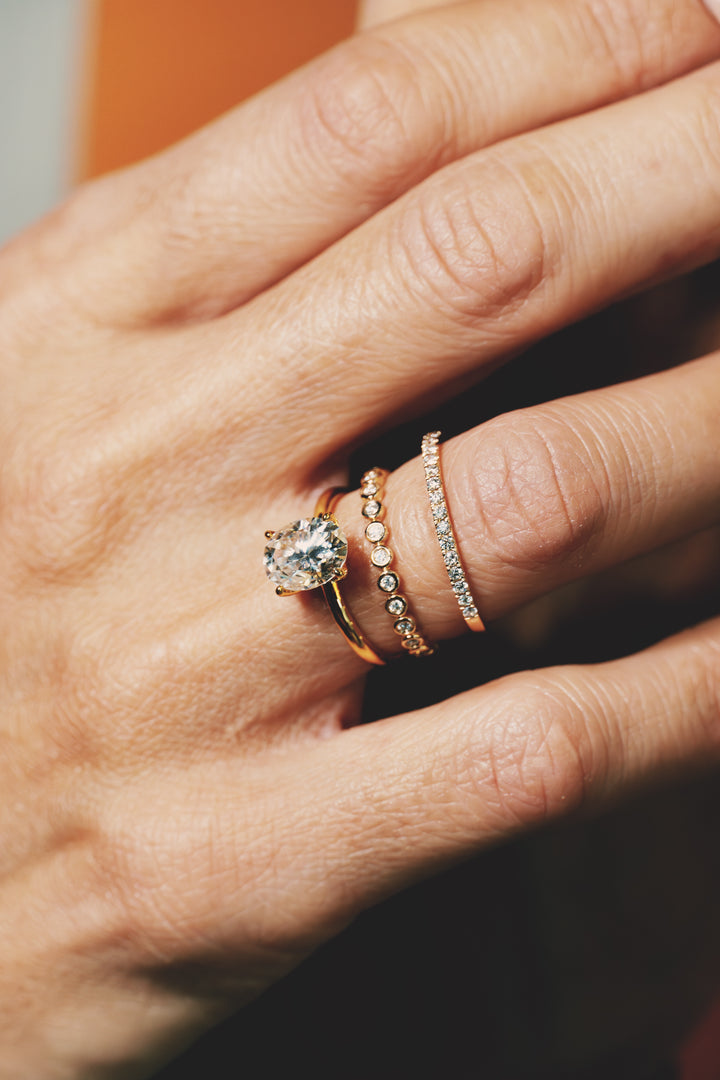 Boble Guld Ring