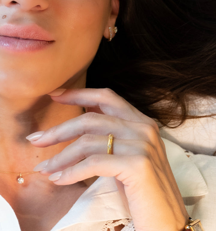 Vintage Guld Ring 18 K