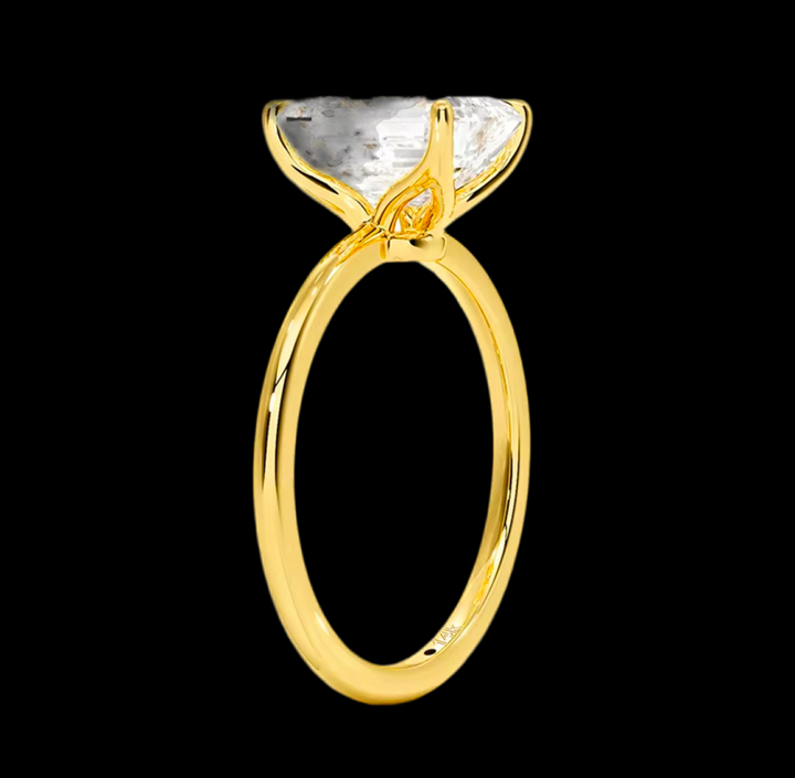 Emerald Elegance Ring 14 K Guld