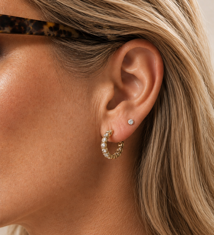 Bling Hoop Ørering