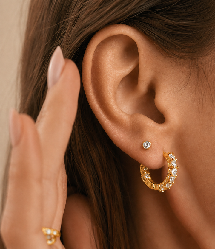 Bling Hoop Ørering