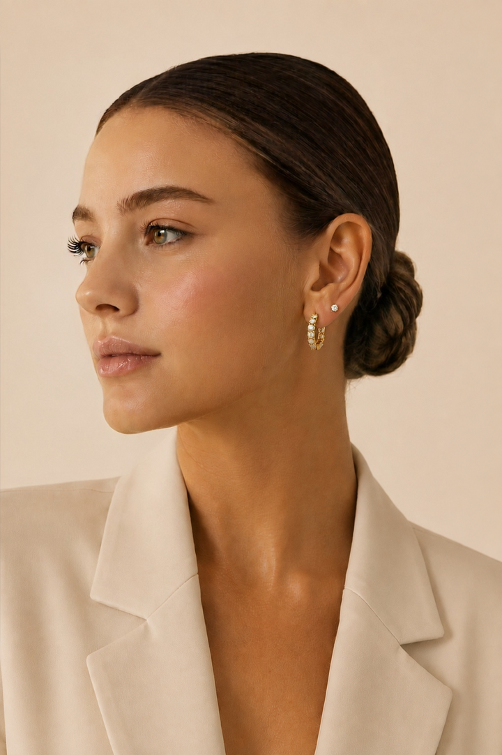 Bling Hoop Ørering