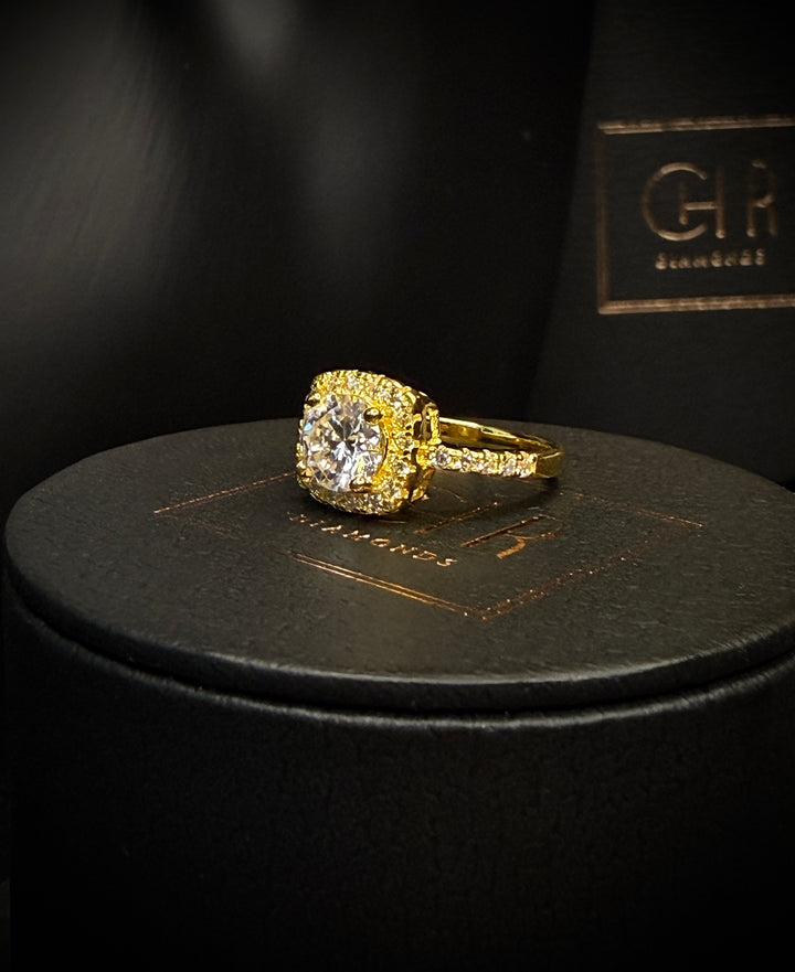 Lumina Halo Ring Golden Edt.