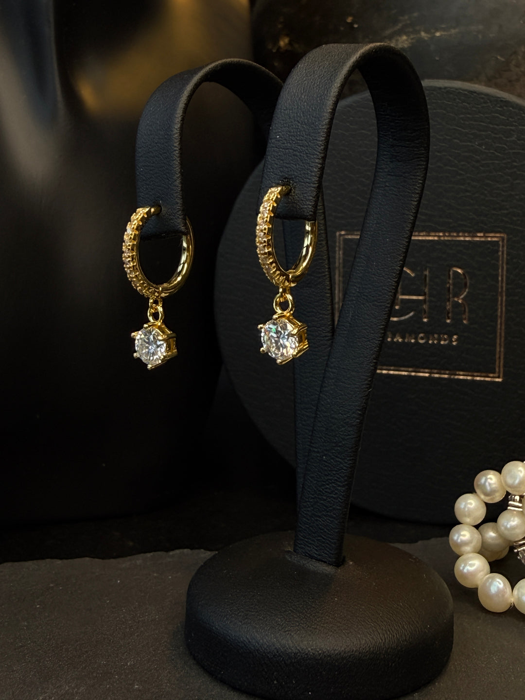 CHR Classic Drop Øreringe Gold Edt.