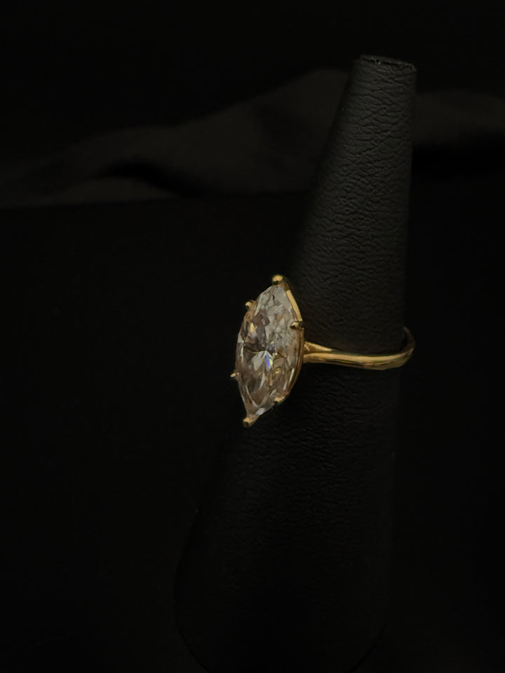 Marquise Majesty Ring 14 K Guld