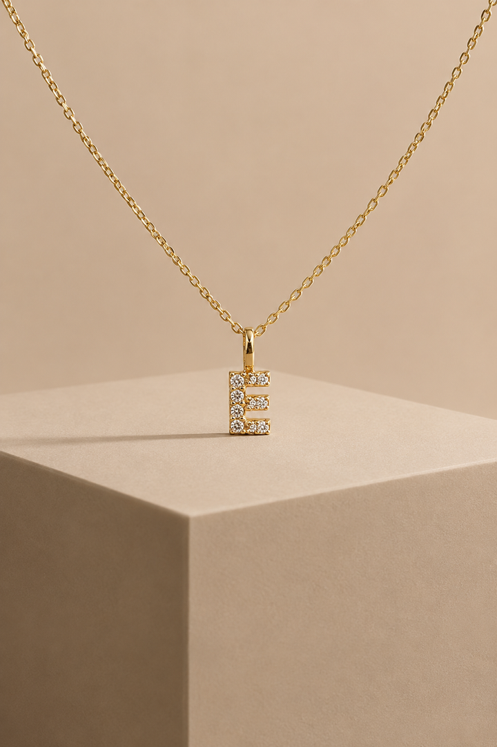 Diamantbogstav 18 K Guld
