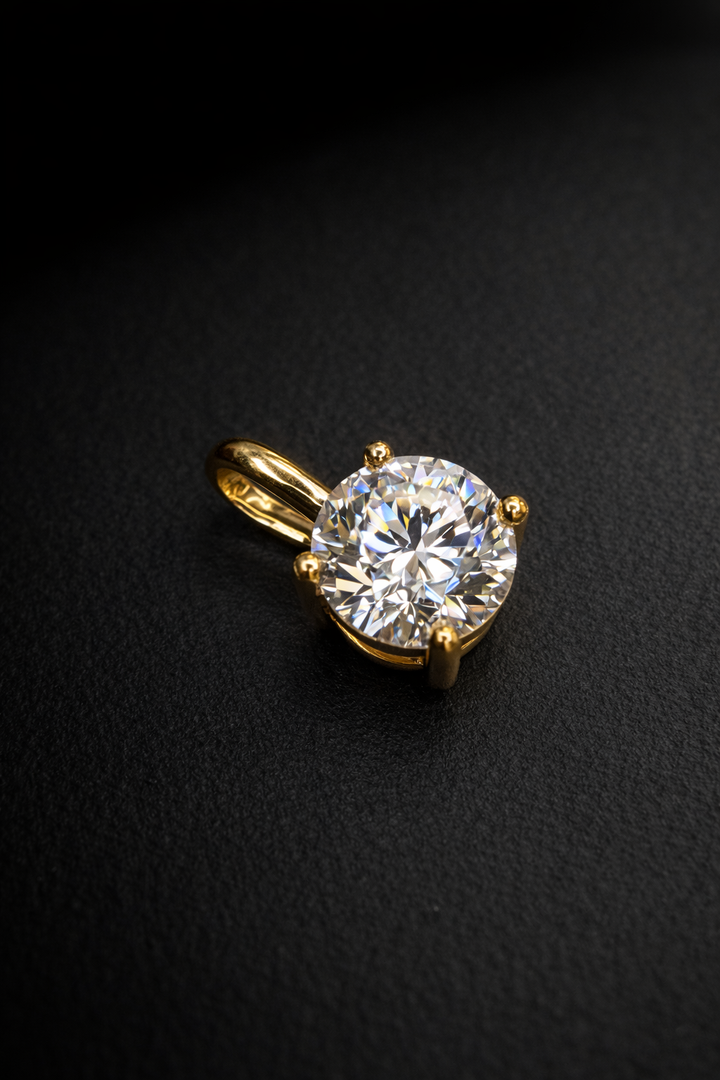 ✨ Diamant Simplicity Vedhæng 18K