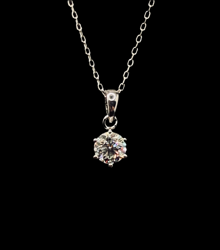 CHR DIAMANT BRILLIANT HALSKÆDE 1 CT. SILVER EDITION