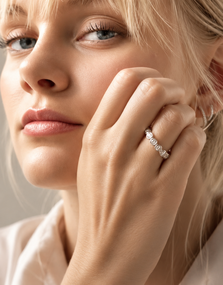 Ice Eternity Ring