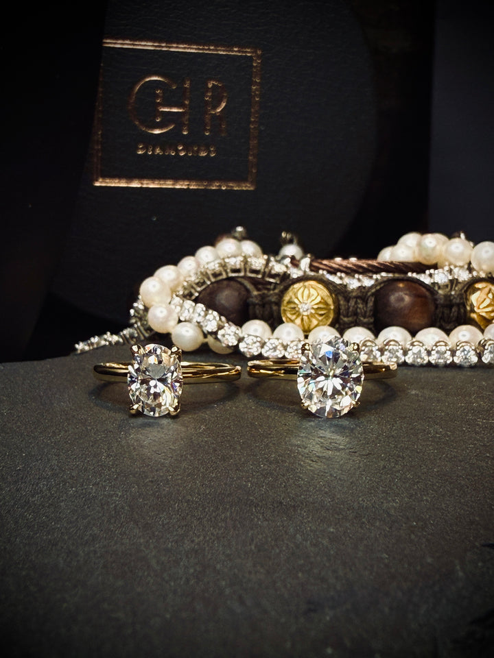 CHR Oval Cut Ring – Golden Edt.