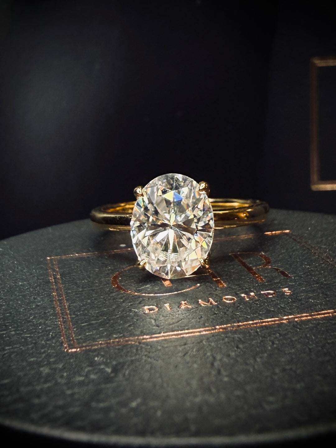 CHR Oval Cut Ring – Golden Edt.