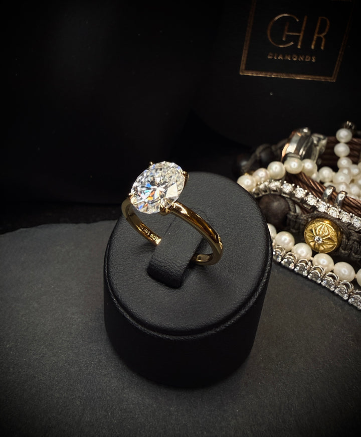 CHR Oval Cut Ring – Golden Edt.