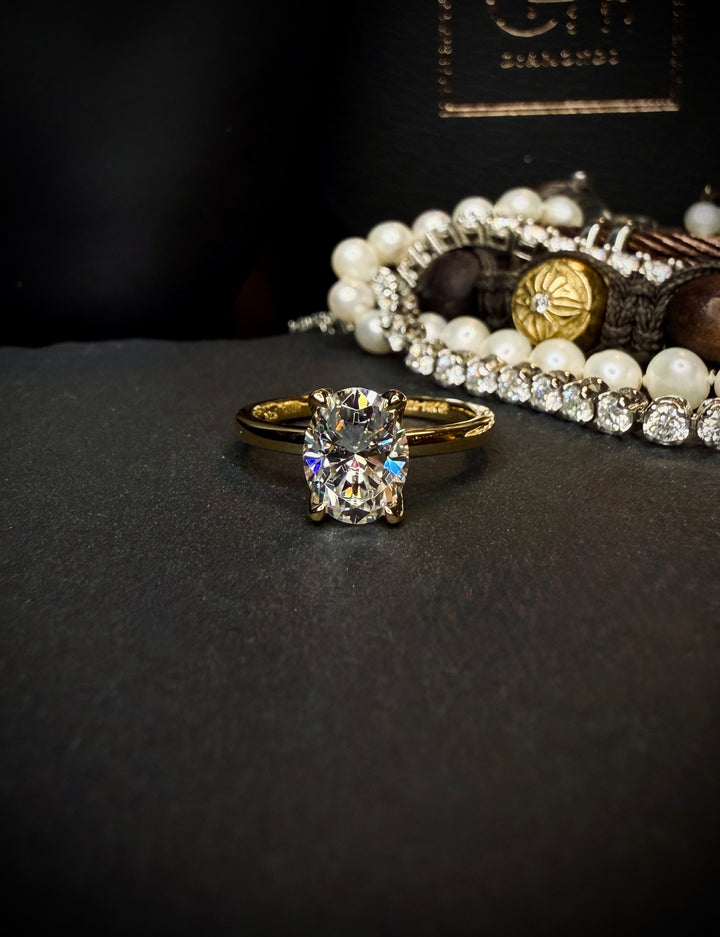 CHR Oval Cut Ring – Golden Edt.