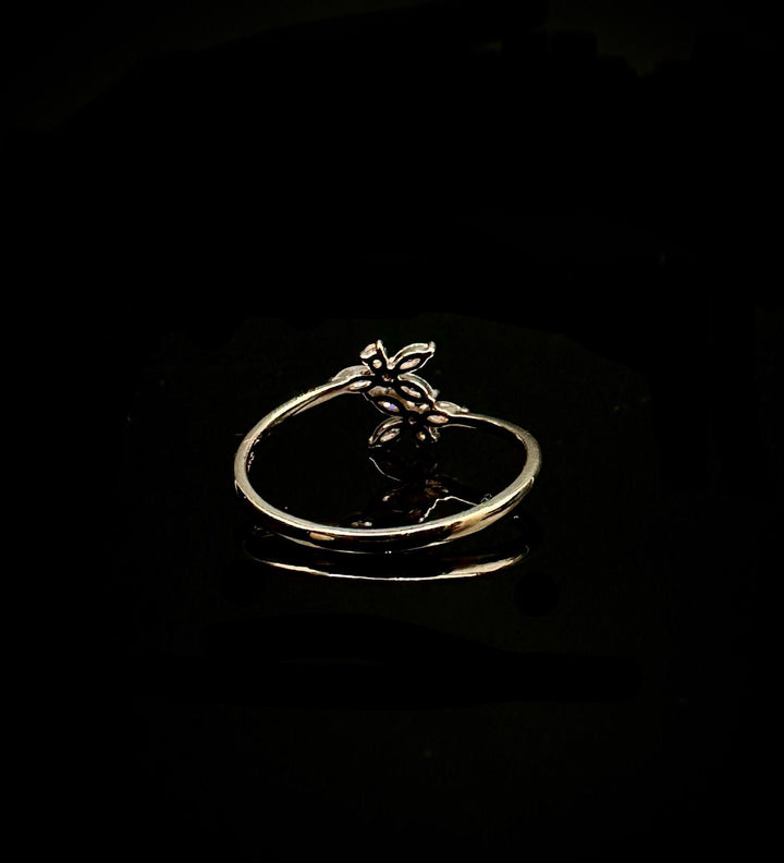 Blomster Guld Ring