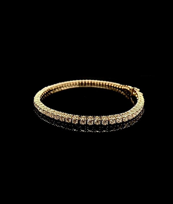 Tennis Armbånd Guld 14 K