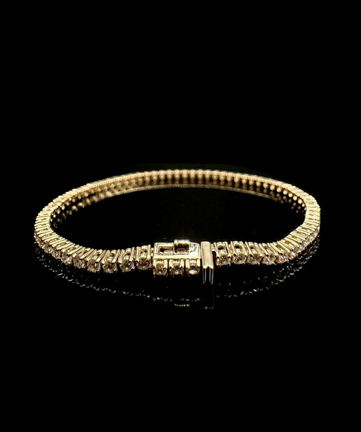 Tennis Armbånd Guld 14 K