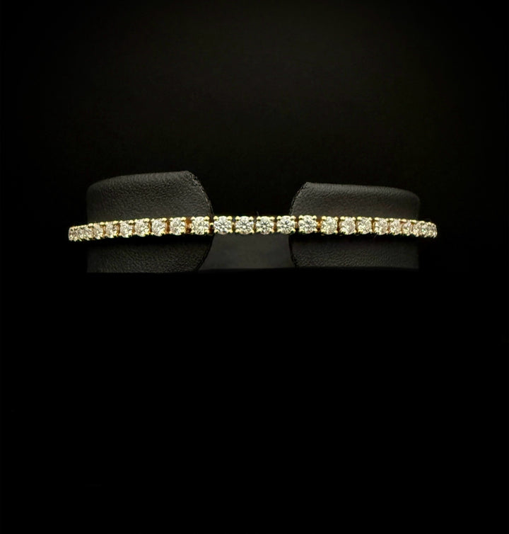Tennis Armbånd Guld 14 K