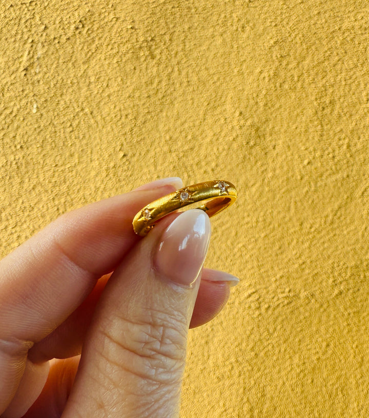 Vintage Guld Ring 18 K