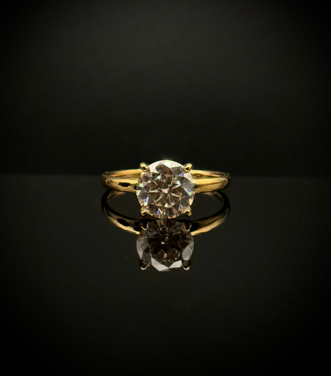 CHR She Said Yes Ring Guld 14 K