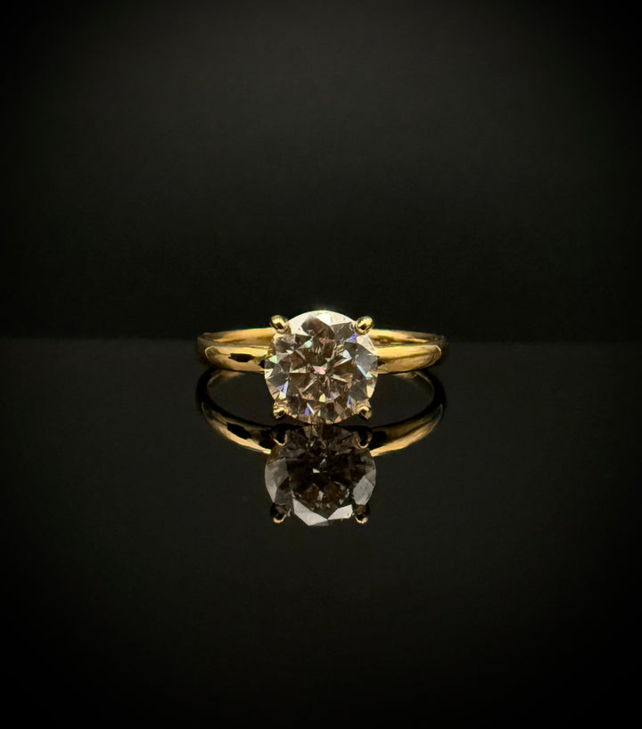 CHR She Said Yes Ring Guld 14 K