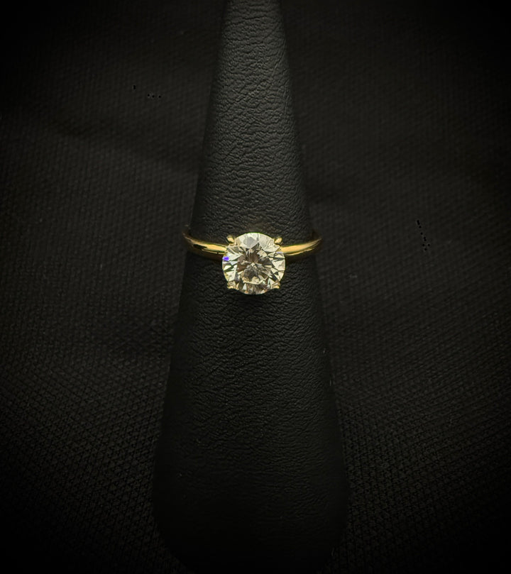 CHR She Said Yes Ring Guld 14 K