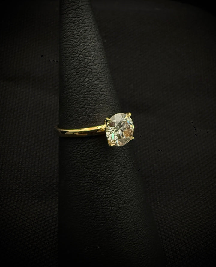 CHR She Said Yes Ring Guld 14 K