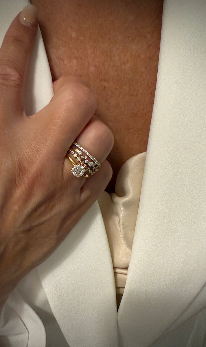 CHR She Said Yes Ring Guld 14 K
