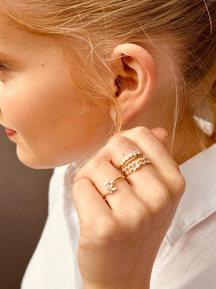 Simple Mess Ring Guld
