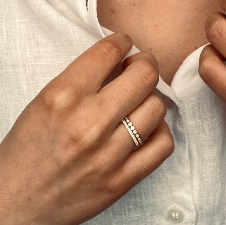 Minimalistic Guld Eternity Ring (14K)
