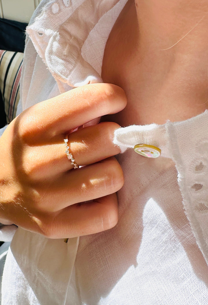 Simple Mess Ring Guld