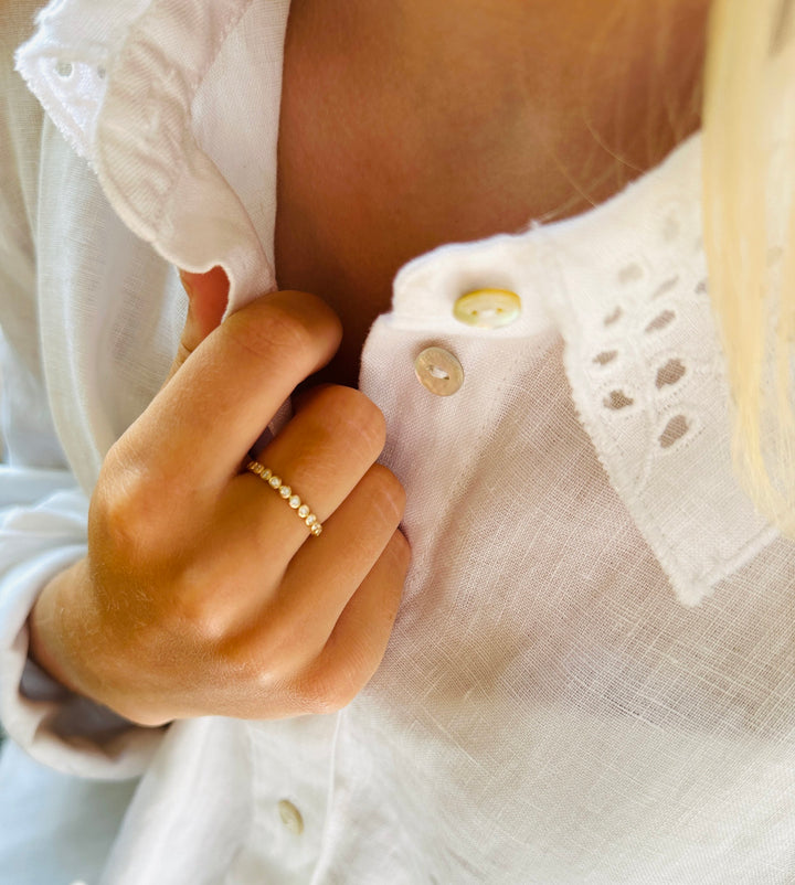 Boble Guld Ring
