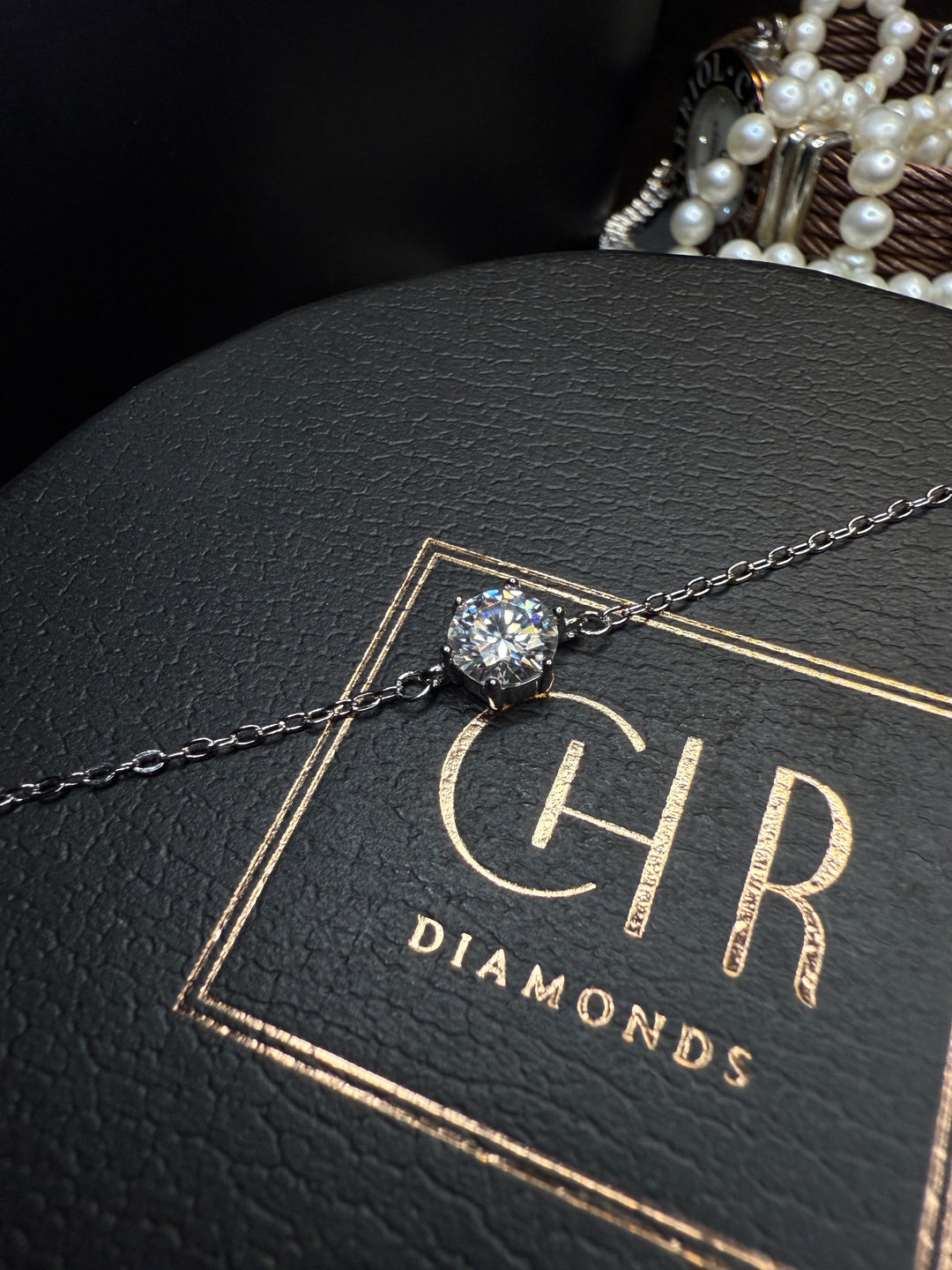 Solitaire Pure Armbånd Sølv