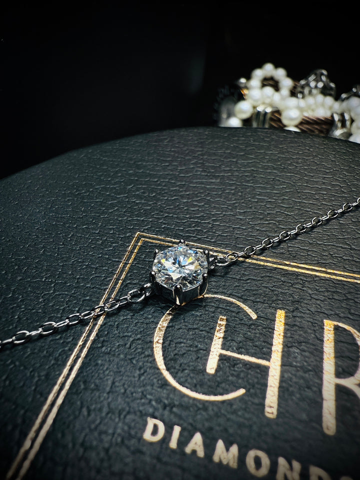 Solitaire Pure Armbånd Sølv