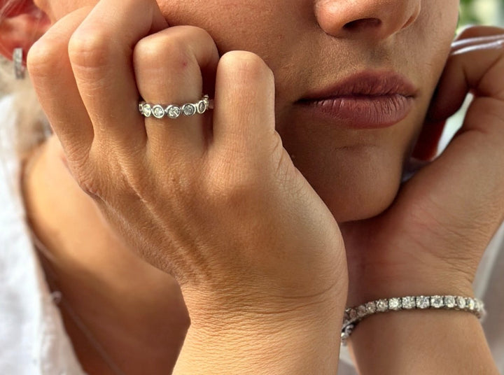 Ice Eternity Ring