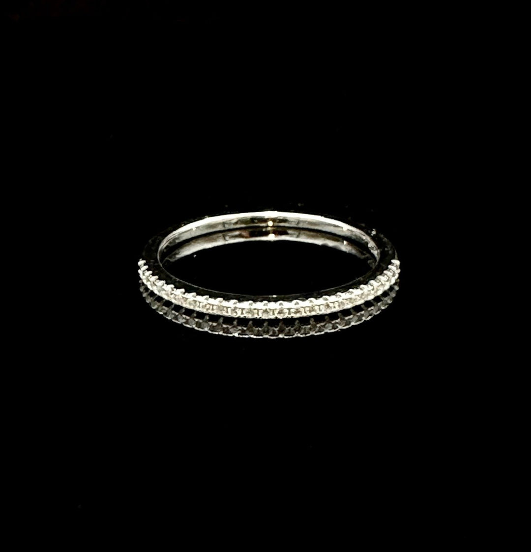 Minimalistic Sølv Eternity Ring