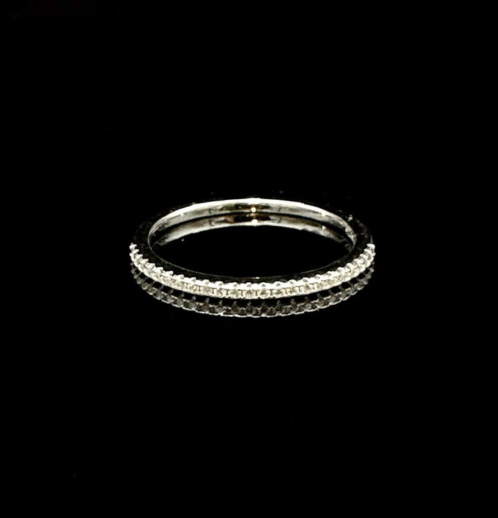Minimalistic Sølv Eternity Ring