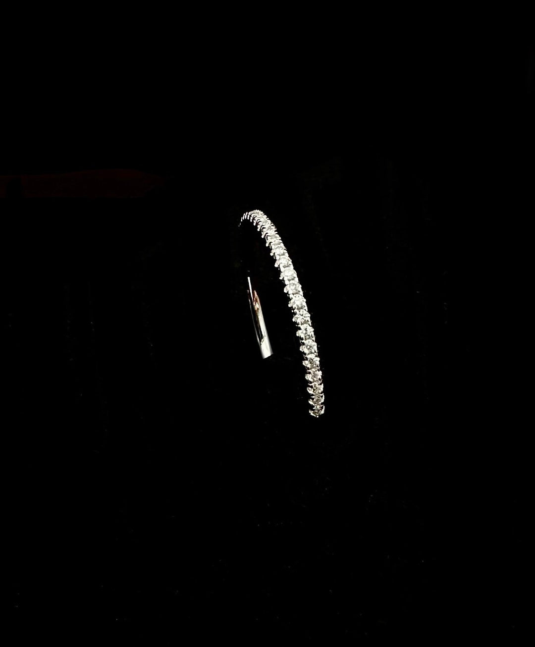 Minimalistic Sølv Eternity Ring
